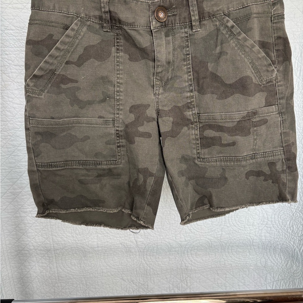 Camo Green Women’s Shorts
